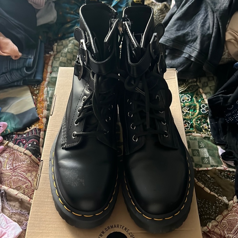 Doc Marten Side Zip boot.